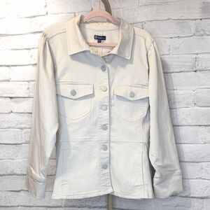 Democracy Cream Jean Jacket